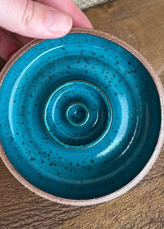 Round Ceramic Soap Dish