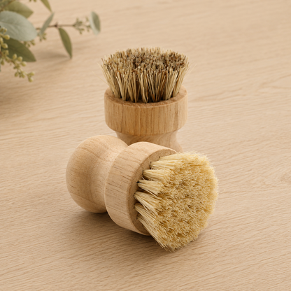 2-Piece Kitchen Brush Set